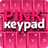 Keypad Pink icon