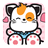 Kitty Cuddles Stickers icon