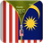 Malaysia Flag Zipper Lockscreen icon