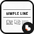 simple black line homepack APK Download