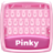 GO Keyboard Pinky Theme version 1.0