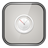 Plain White Clock icon