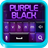 Purple Black Theme Keyboard version 4.172.54.79