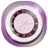 Purple Diamond Clock icon