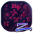 Purple Flowers ZERO Launcher icon