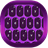 Descargar Purple Keyboard GO Theme