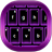 Purple Neon Keyboard Free icon