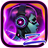 Purple Neon ZERO Launcher icon