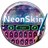 Qwerty Keyboard Neon Skin icon
