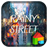 Rainy street icon