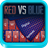 Descargar Red vs Blue Keyboard Theme