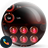 drupe Spheres Red Theme icon