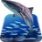 Shark And School Of Fish Live Wallpaper icon