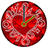 Red Heart Clock Widgets version 1.0