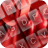Red Love Emoji Keyboard 1.3