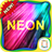 Super Neon Colors GO Keyboard icon