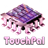 Techno purple icon