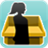 Witness in the court icon