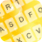 Yellow Neon Keyboard Theme icon