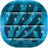 Zebra Blue Keyboard icon