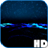3D Blue Waves Video Wallpaper icon