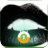 Black Lips Wall & Lock icon