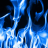 Blue Fire Live Wallpaper icon