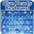 GO Keyboard Blue Hearts Theme icon