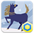 New year of Blue Horse icon