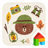 Brown Camping icon