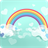 Cute Rainbow Keyboard icon