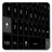 Dark Material Keyboard icon
