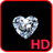 Diamond Heart Live Wallpaper icon