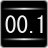 Digital clock 0.1 seconds version 3.1