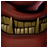 Evil teeth icon