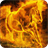 Fiery horse icon