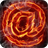 Fiery symbol icon