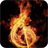 Fiery tune icon