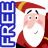 Funny Santas & Christmas fir tree FREE icon
