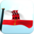 Gibraltar Flag 3D Free icon