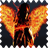 Girl with fiery wings version 1.0
