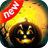 Horror halloween night icon