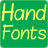 Hand Fonts icon