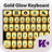 Gold Glow Keyboard Theme APK Download