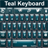 Descargar Teal Keyboard HD Theme
