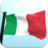 Italy Flag 3D Free icon