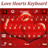 Love Hearts Keyboard version 3.76