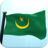 Mauritania Flag 3D Free icon