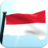 Monaco Flag 3D Free icon