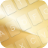 Neon Gold Keyboard Theme icon